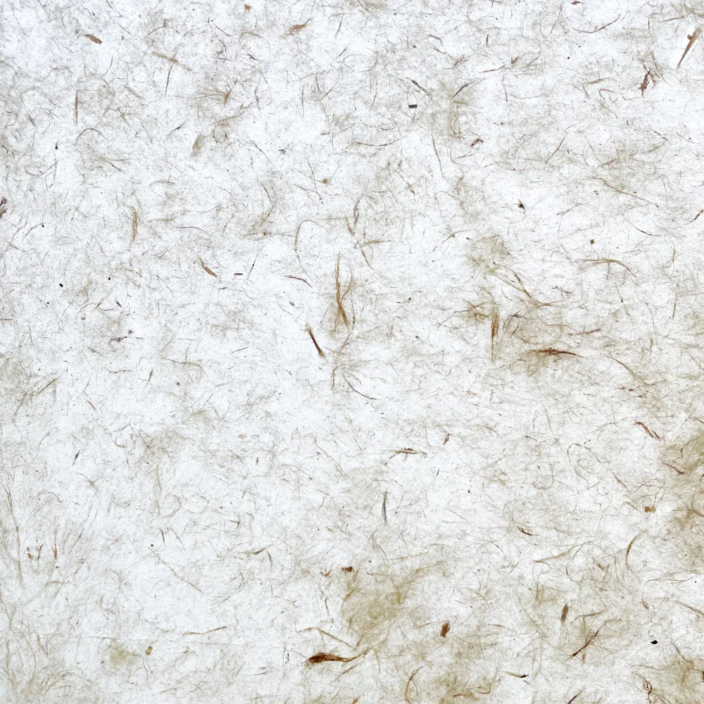 Loktapapier ongeverfd - naturel wit - 75x50 cm