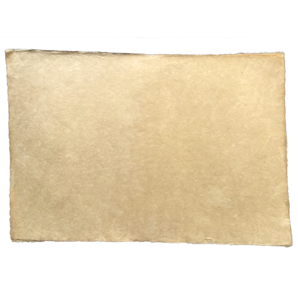 Loktapapier natuurlijke kleurstof - crème/lichtgeel - 75x50 cm