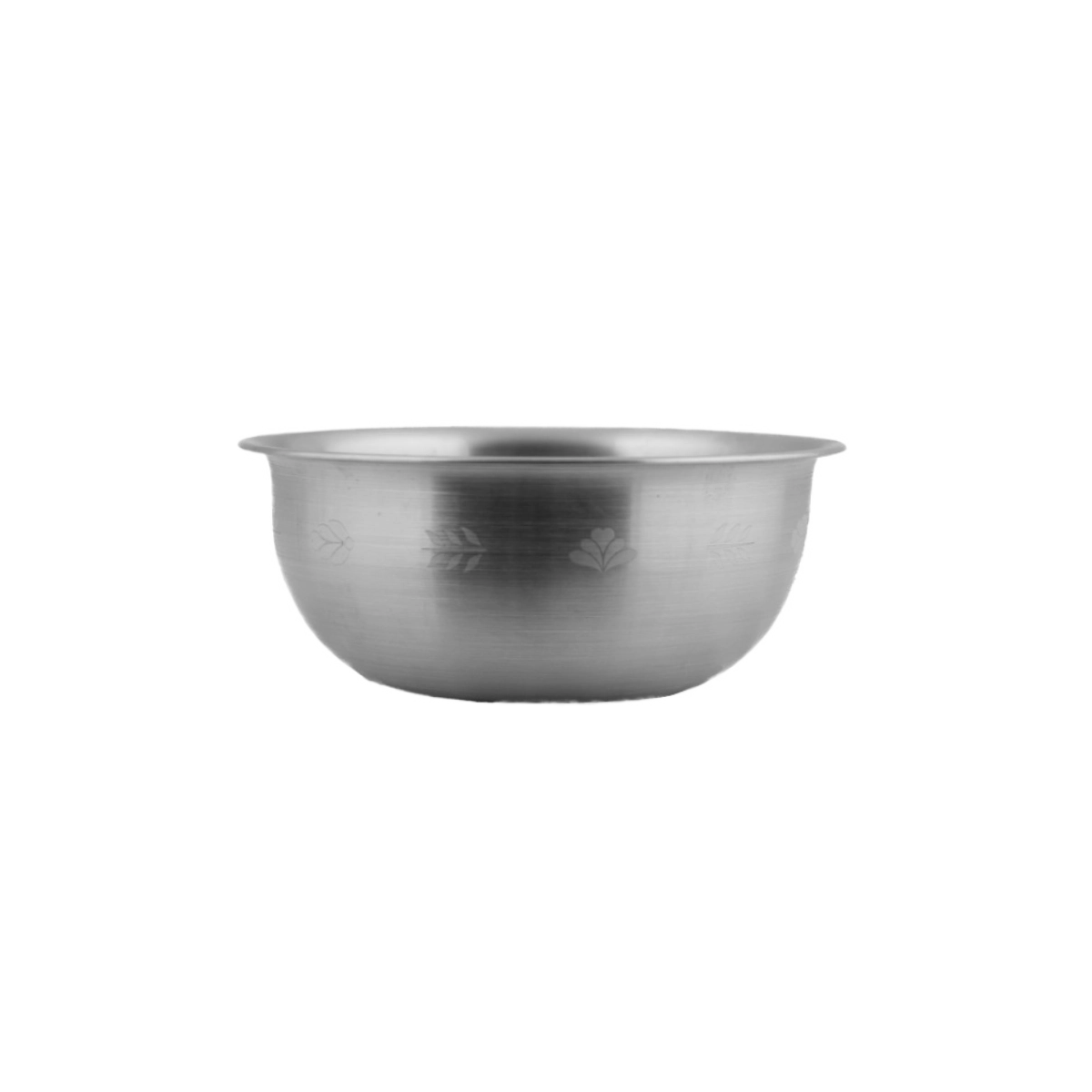 RVS kom 13 cm mat met boerenbont print